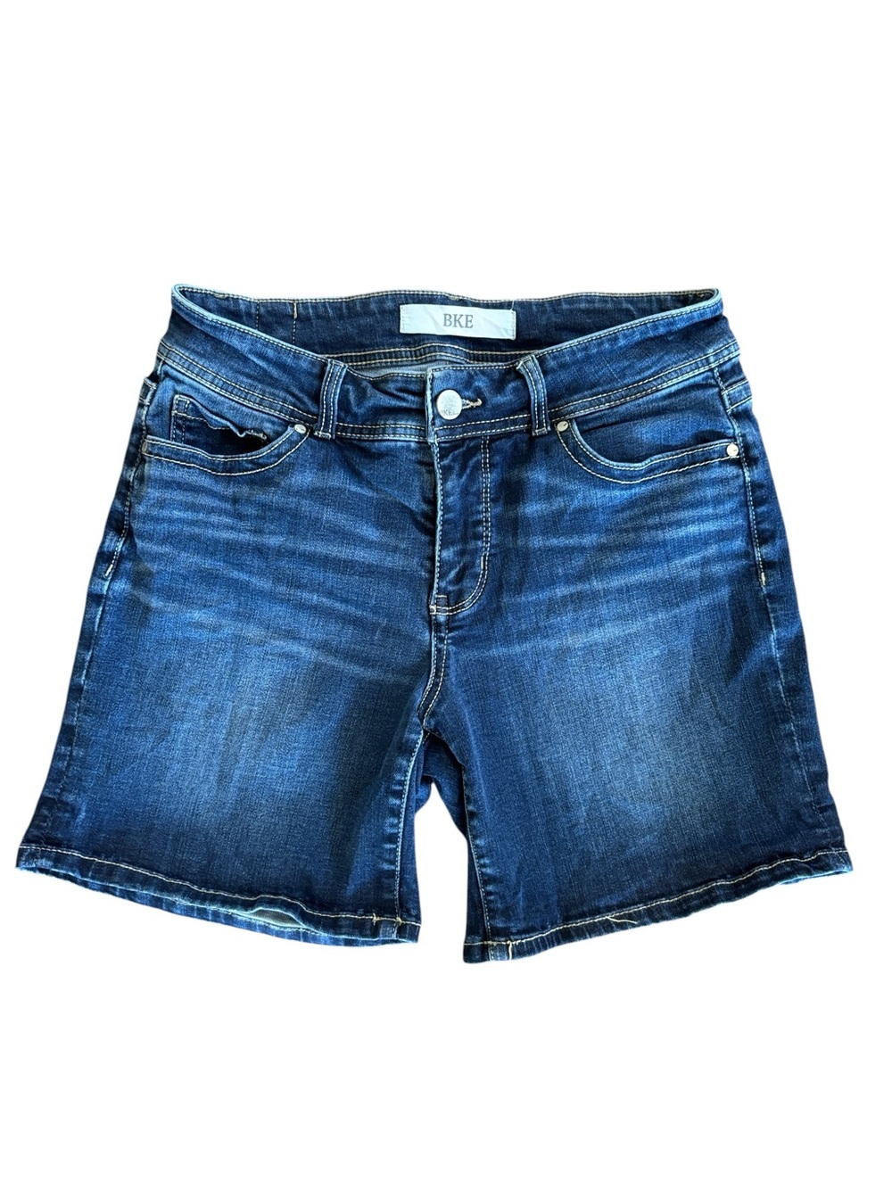 BKE Gabby Blue Denim Jean Short Size 27